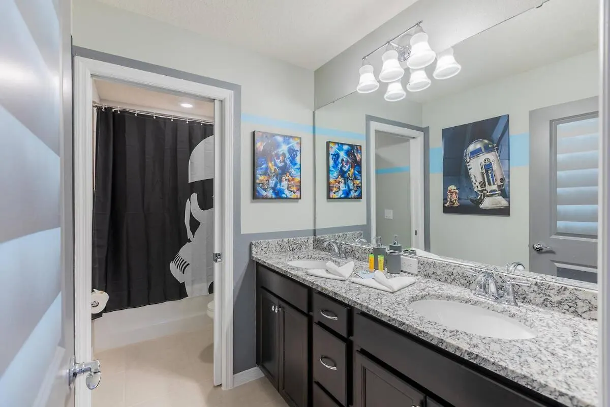 Thematic House W Private Pool Spa Game Room Davenport 0*,  United States